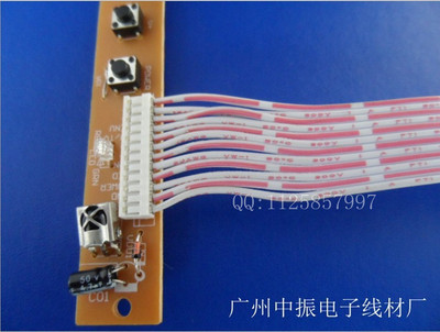 【2468排線加工廠 2468 24號 26號 紅白線束 優質各種顏色排線】價格,廠家,圖片,連接器,廣州市白云區振高電子廠-